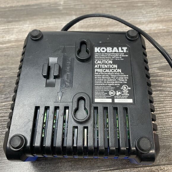 Kobalt 24V Max Lithium Ion Battery Charger (KRC 2445-03) - Picture 7 of 8